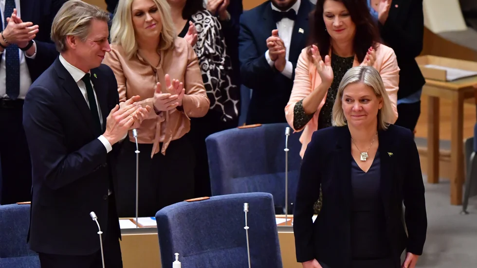 Socialdemokraternas partiledare Magdalena Andersson har valts till statsminister av riksdagen.