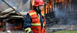 Häftigt brandförlopp i Skråmträsk