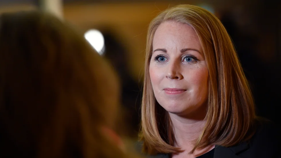 Centerpartiets partiledare Annie Lööf.