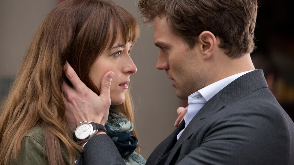 Anastasia Steel och Christian Grey. Foto: UIP