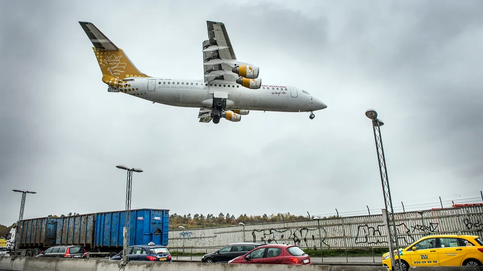 FOTO: TOMAS ONEBORG/SVD/TT Bromma flygplats.