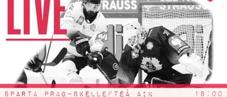 Skellefteå AIK mötte Sparta Prag – läs om matchen här