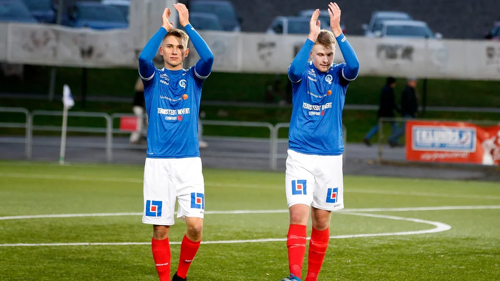Gabriel Johansson och Adrian Pettersson i ÅFF.