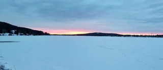 Läsarbild: Otroligt ljus på himlen en morgon i Boden