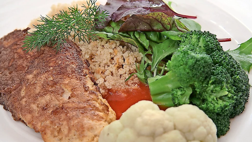 Fiskpiccata med linscouscous är vardagsmat som skiljer sig från mängden. 
