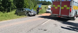 Trafikolycka – en skadad