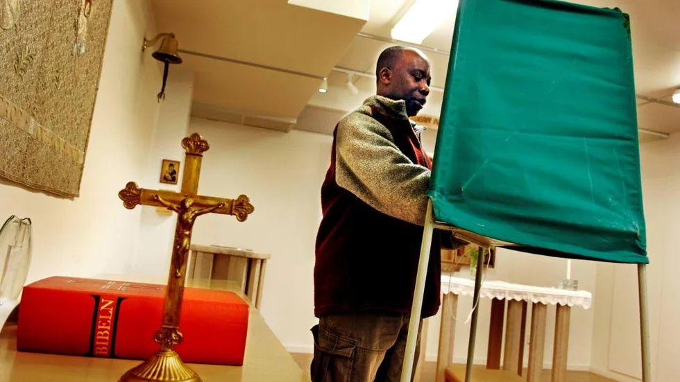 Kyrkoval. Dagens debattörer från POSK vill att svenska kyrkan ska styras utifrån evangeliet om Jesus Kristus och inget annat.
