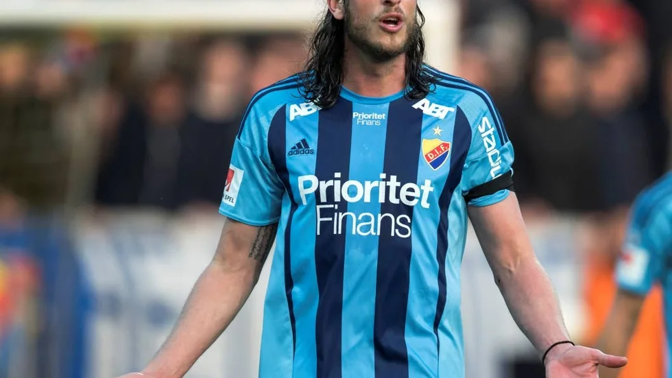 Frustrerad. Jonas Olsson dras med en ljumskskada och ser ut att missa matchen mot IFK Norrköping på måndag.