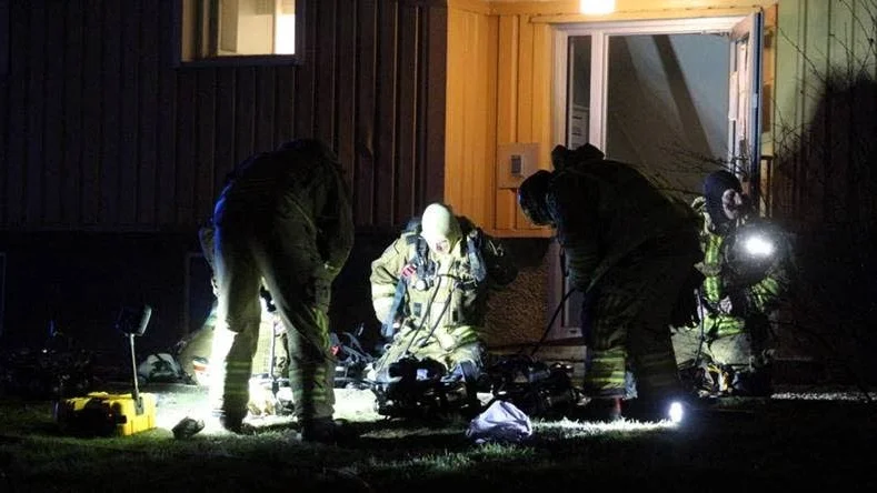Anlagd. Teknikerna konstaterade att även den tredje branden på Breda vägen var anlagd.