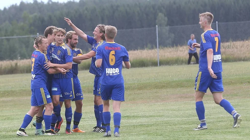 Mål. Kuddby fick många anledningar att fira.