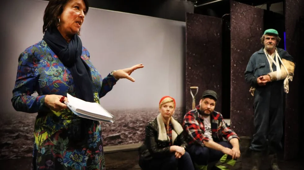 Landsbygd. "Det är ganska få pjäser som utspelar sig på landsbygden", säger Karin Enberg som står för regin.