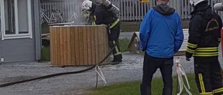 Just nu: Brand i soprum på Sörböle