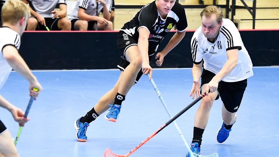 Alexander Hedlunds Gamla Stan tog en superviktig trepoängare mot IBF Dalen. Arkivbild: Jeanette Lövgren