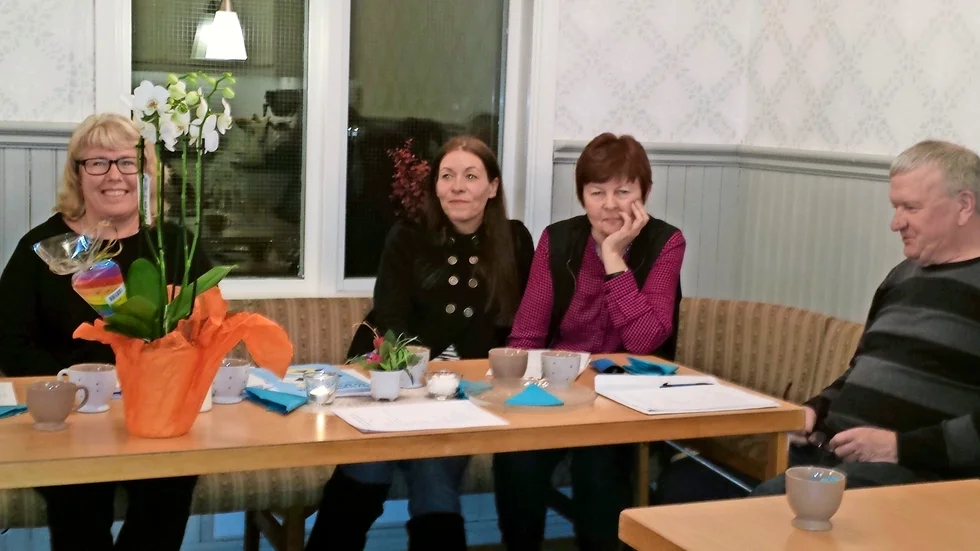 Annika Stenlund, Wiktoria Moberg, Gunilla Nilsson och Pär Marklund.