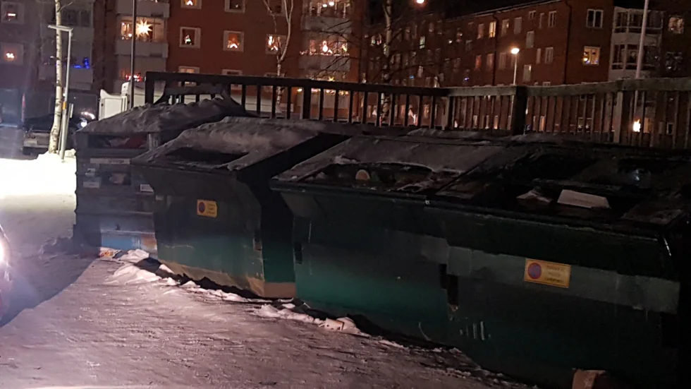 När Norrmedia åker runt till några sopstationer i Luleå är det mesta av soporna borta. 