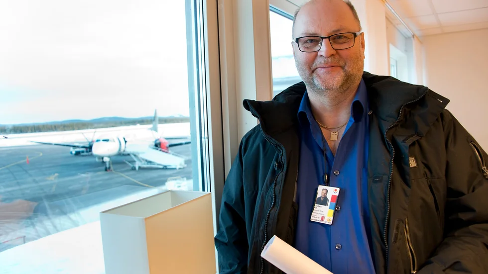 Flygplatschef. Ralf Lundberg. Foto: Foto: GÖRAN WESTERLUND.
