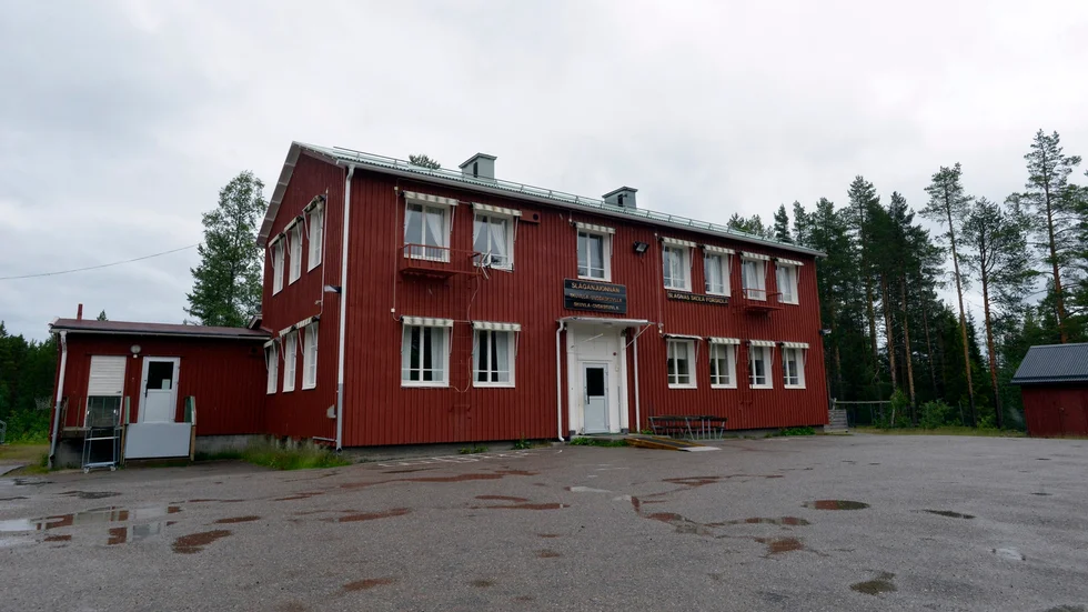 Klippt. Slagnäs skola läggs ned. Det formella beslutet fattades av ett enigt kommunfullmäktige under måndagen.  Foto: Foto: Sofie Abrahamsson.
