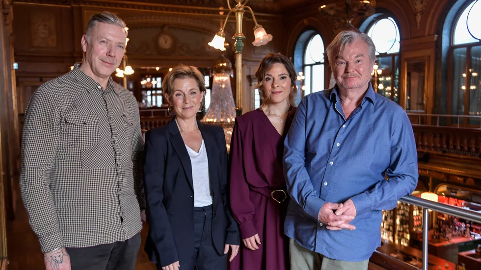 Mikael Persbrandt, Helen Sjöholm, Vanna Rosenberg och Peter Dalle spelar huvudrollerna i Dalles nya film "Tills solen går upp", som får premiär på juldagen.