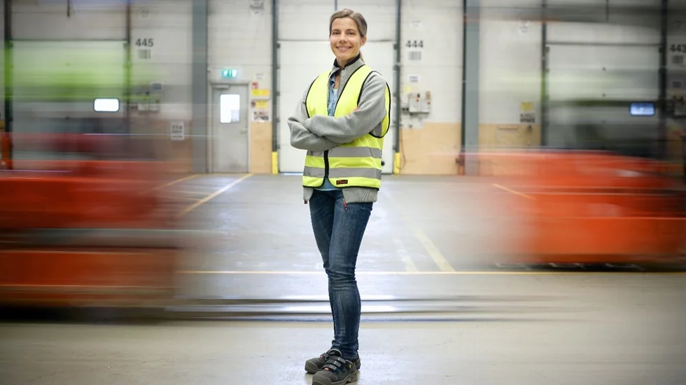 Pernilla Borg från Åtvidaberg har växlat spår från barnskötare till att göra chefskarriär på Ikea.