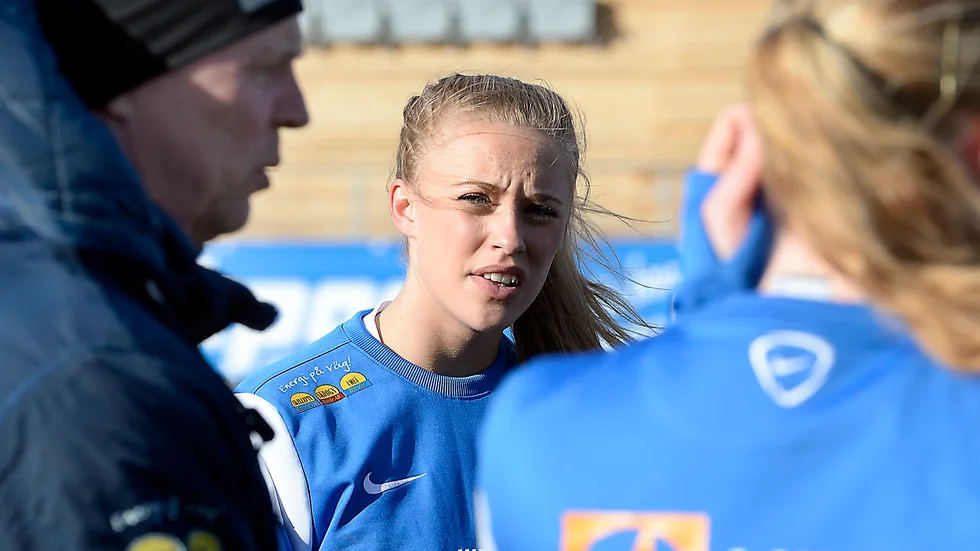 Formstark. Christine Tjärnlund svarade för ett hattrick i Sunnanås segermatch mot Älta förra helgen. ARKIVBILD: ROINE SANDLÉN