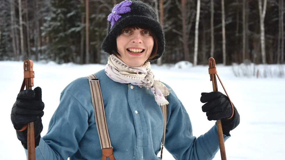 Hanna Johnselius är redo för Jubileumsvasan den 12 februari.
Hon är en av 139 åkare - lika många som var anmälda till Vasaloppet för 100 år sedan.