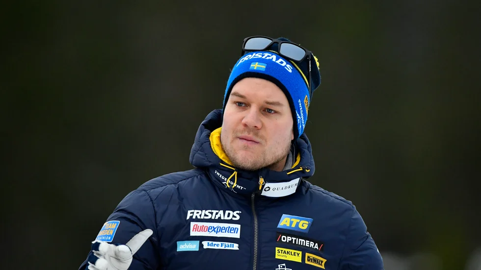 Johannes Lukas, skidskyttelandslagets huvudtränare. Arkivbild.