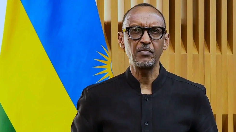 Rwanda's President Paul Kagame. Arkivbild.