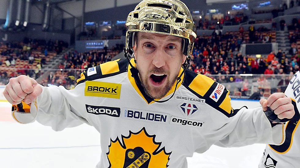 En glad Erik Andersson. Foto: Ulf Johansson