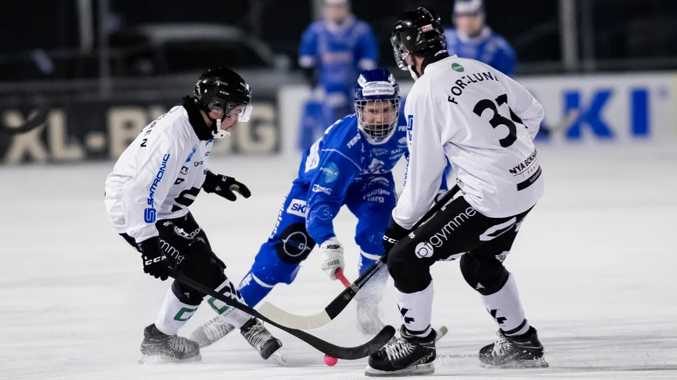 Albin Rohlén i duell med barndomskompisen Albin Bjerkegren.