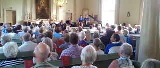 Skolorkestrar från Ryssland och Finland drog fulla hus i Malå kyrka