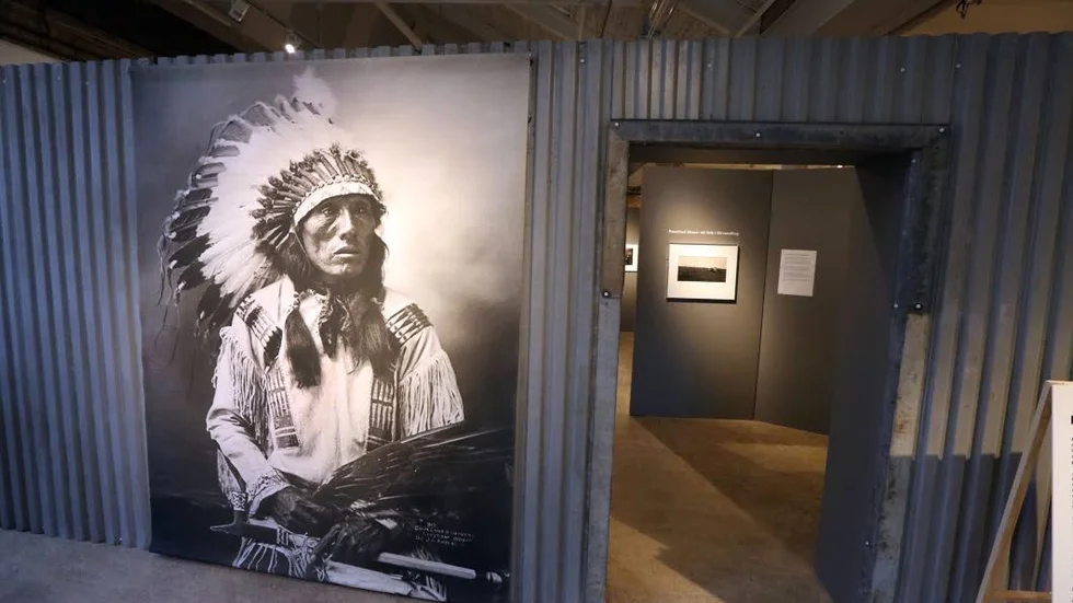 Ny utställning. Svenskamerikanen John Anderson porträtterade siouxindianer i över 40 år, här syns hövdingen High Horse.
