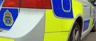 Polisen larmades till villainbrott