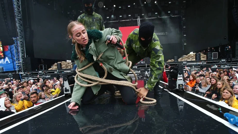 Kompromisslös. Silvana Imam från förra årets Bråvallafestival.
