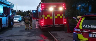 Misstänkt brand var grillning