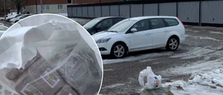 Ung man hade 3,3 kilo hasch i Willyskasse på parkeringsplats