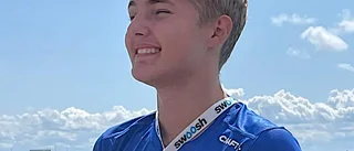 Pontus en av landets snabbaste 15-åringar