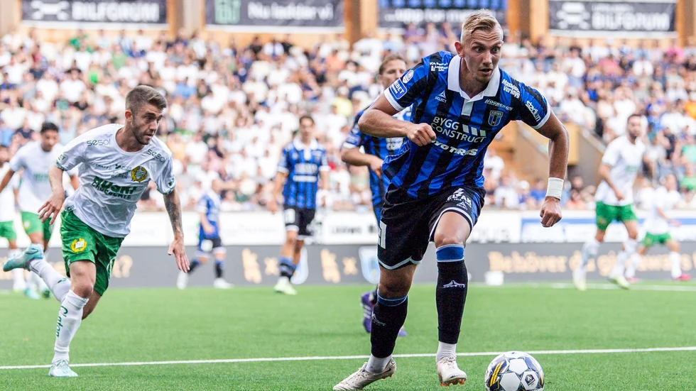 Jakob Voelkerling Persson har fått gott om speltid i Sirius under säsongen.