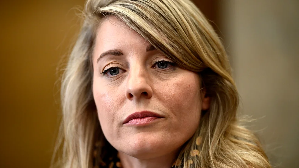 Kanadas utrikesminister Mélanie Joly. Arkivbild.