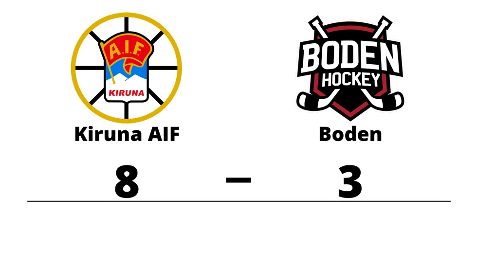 Kiruna AIF vann mot IF Boden