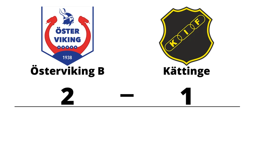 IK Österviking B vann mot Kättinge IF