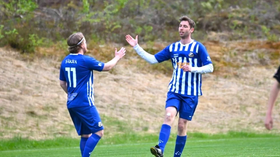 Erik Altin svarade för ett hattrick i Medles 5–2-seger. 