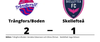 Stark seger för Trångfors/Boden i toppmatchen mot Skellefteå