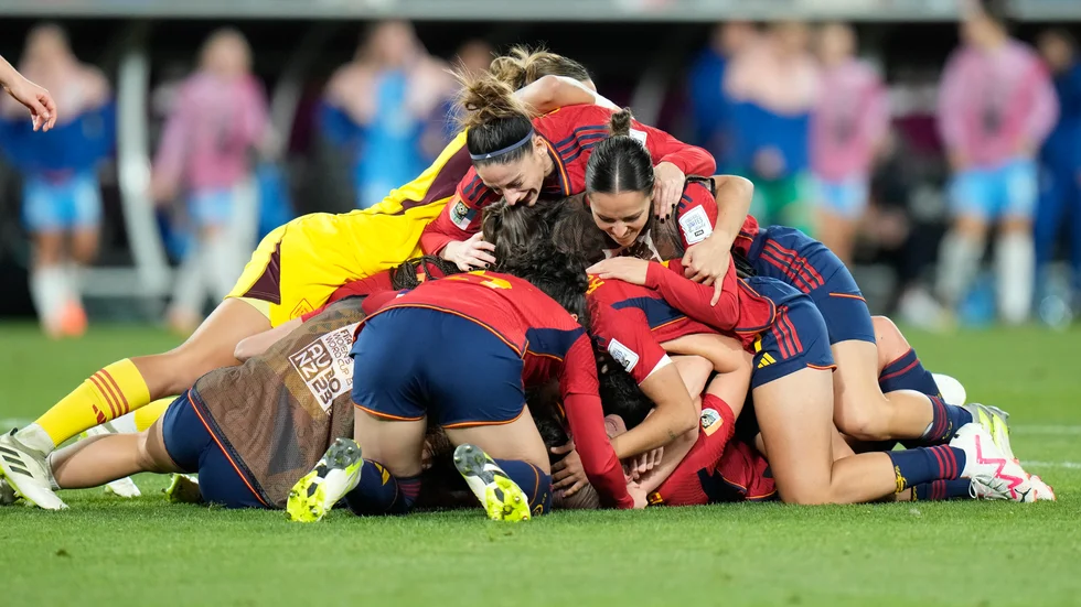 Spanien vann VM-finalen förra helgen. Arkivbild.