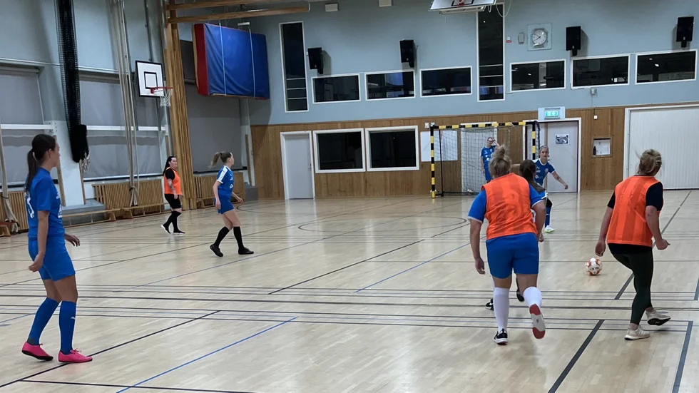 LSW IF har haft damlagsträningar i Zederslundsskolan under vintern. Men nu kommer LSW trots allt inte till spel i division 4 för damer.