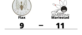 Förlust på hemmaplan för Flax mot Mariestad