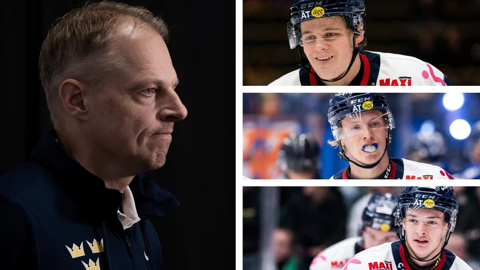 Magnus Hävelid tog ut LHC-trion Mattias Hävelid, Filip Bystedt och Fabian Wagner.