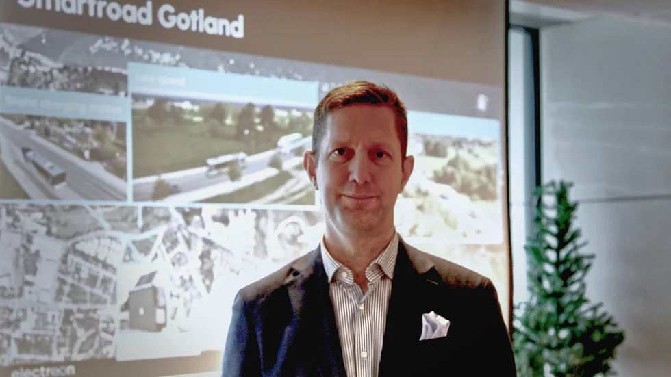 Håkan Sundelin, Smartroad Gotland, Elvägen