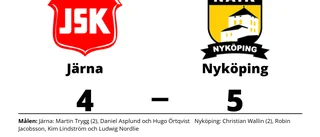 Nyköping segrade mot Järna i förlängningen