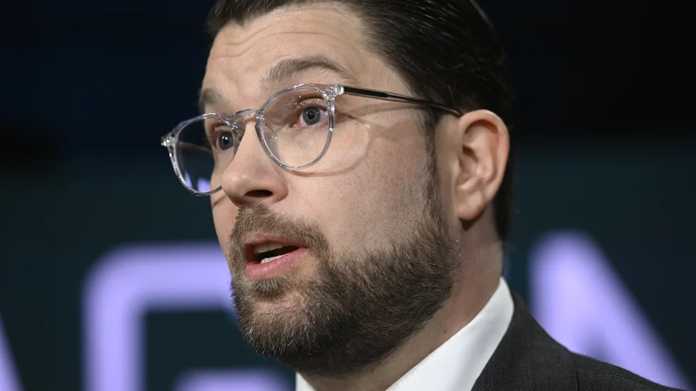 SD-ledaren Jimmie Åkesson. Arkivbild.