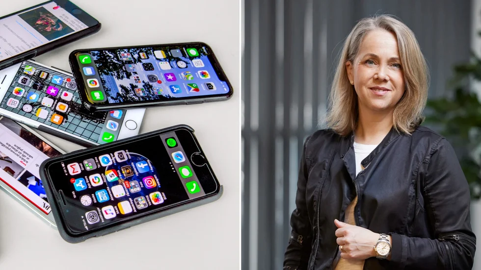 Människor som inte beställt telefoner kan bli uppringda av eller få sms av falsk personal från en hemelektronikkedja."Jag lider med alla som blivit lurade", säger Kristina Wärmare, presskommunikatör på Net on net.
